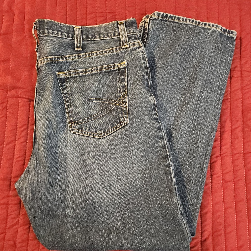 E21 Roebuck & Co Heritage Supply Regular Fit Blue Jeans Mens 38x30‎ 100% Cotton